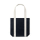1008 2-tone carrie tote navy/cream