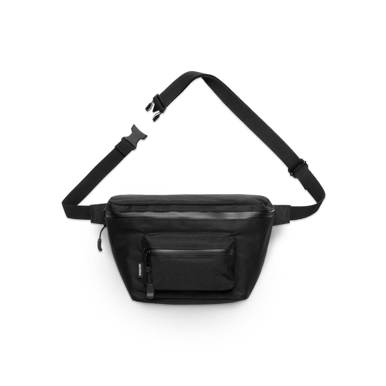 1019 recycled pocket waist bag black