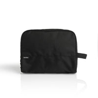 1022 recycled toiletry bag black