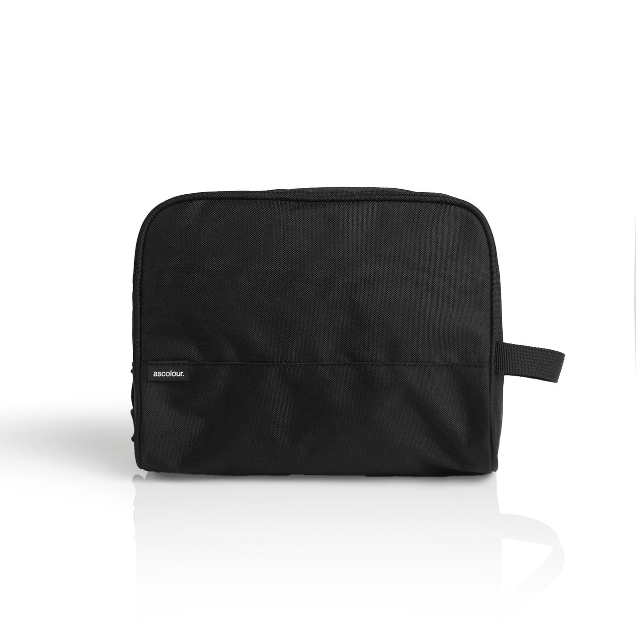 1022 recycled toiletry bag black