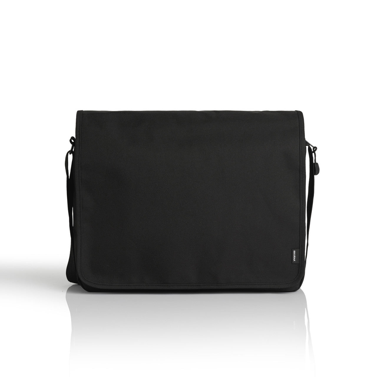 1027 recycled messenger bag black