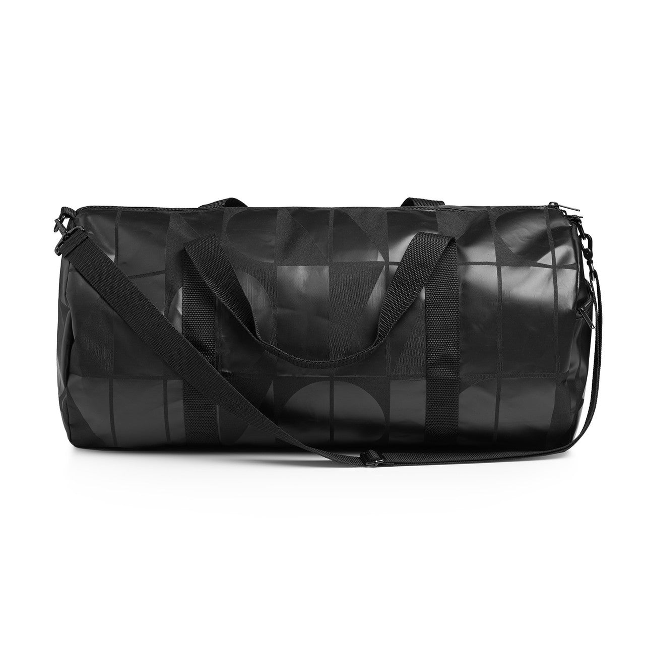 1035 area pattern duffel bag black