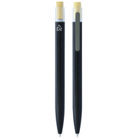Recycled Aluminium Pen w/ Bamboo Clicker