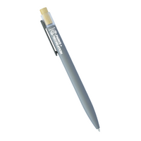 Recycled Aluminium Pen w/ Bamboo Clicker