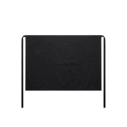 1081 canvas half apron black