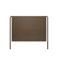 1081 canvas half apron walnut