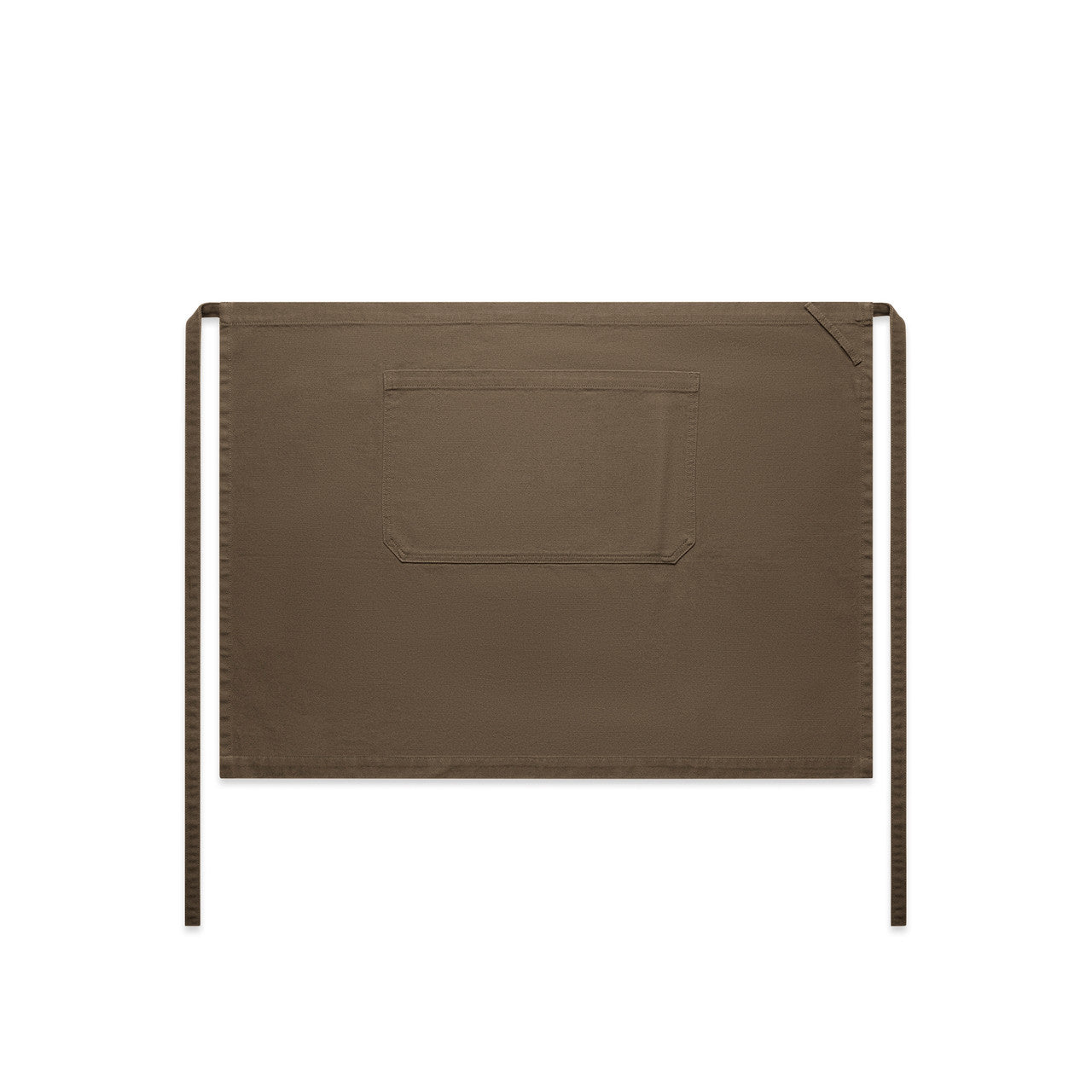 1081 canvas half apron walnut