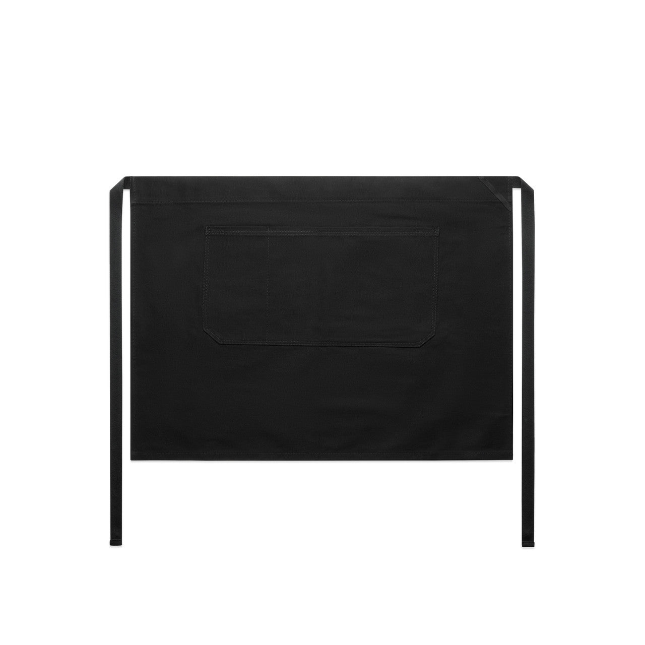 1083 carrie half apron black