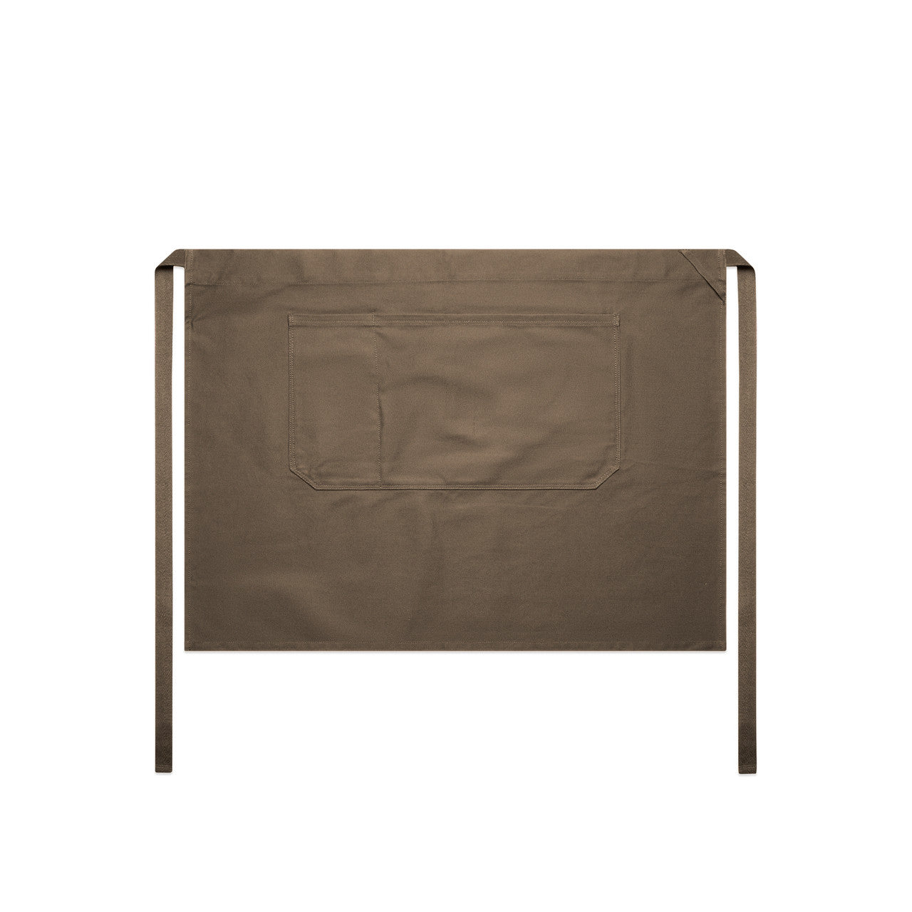 1083 carrie half apron walnut