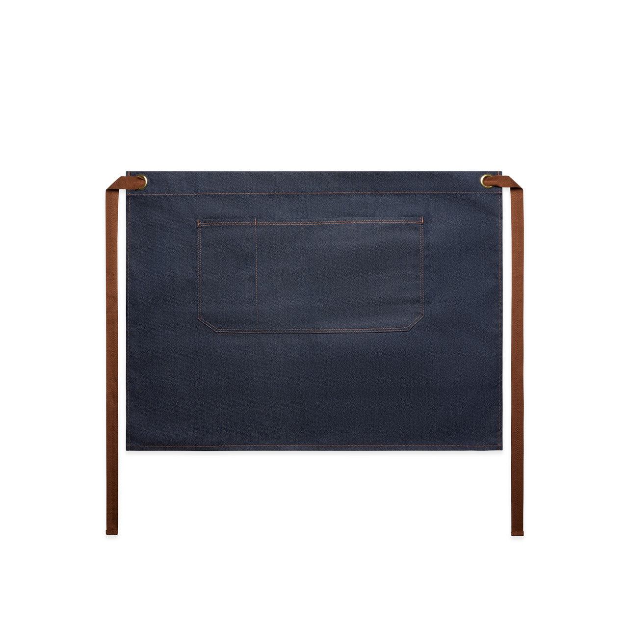 1085 denim half apron indigo