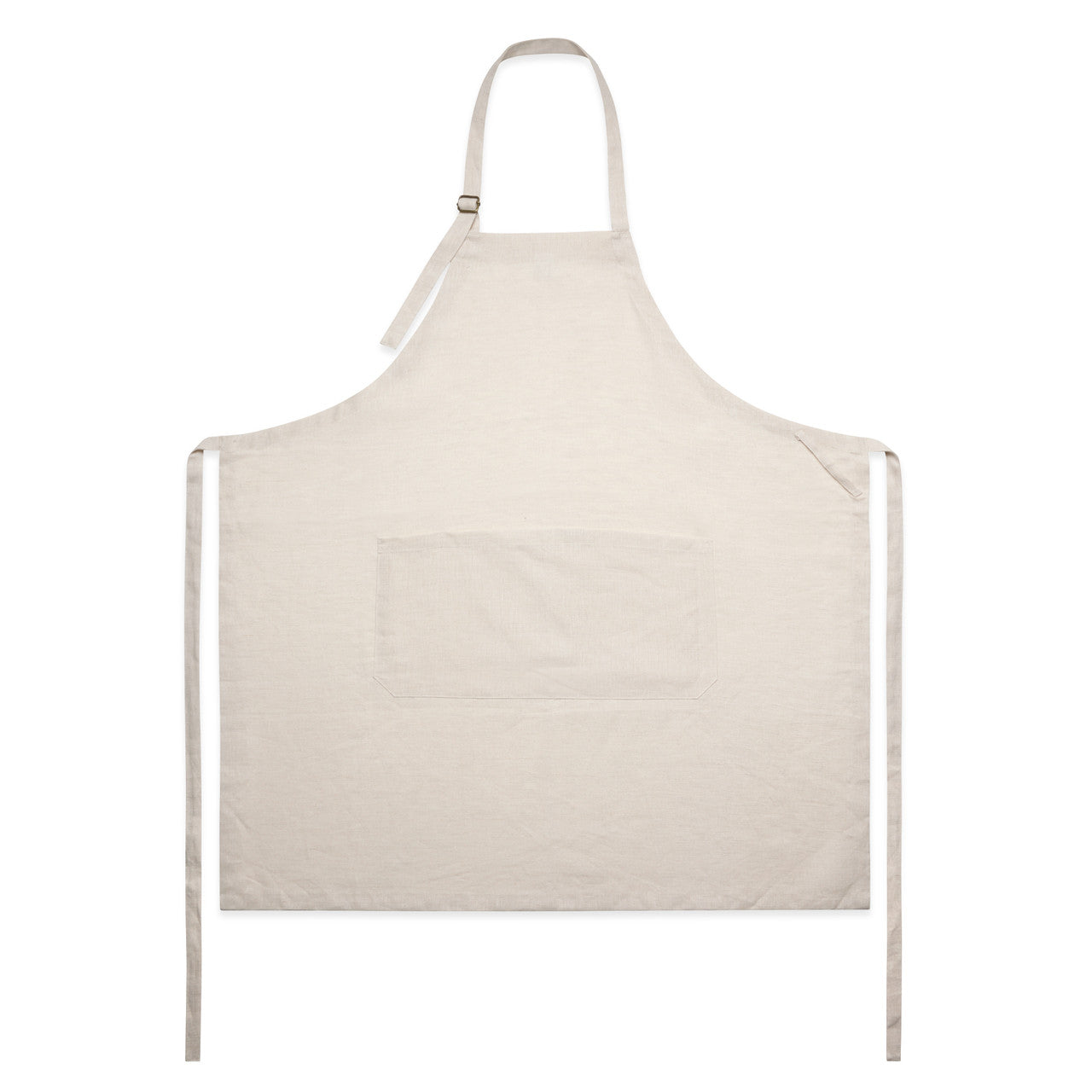 1086 linen apron natural