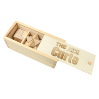 Brainiac 3-Piece Wooden Brain Teaser Set