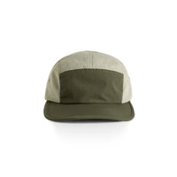 1105 finn 2-tone nylon cap army/eucalyptus