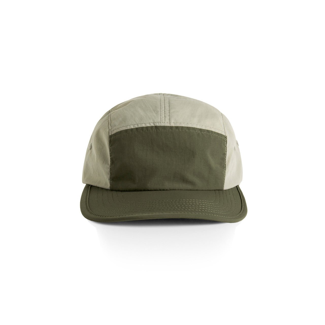 1105 finn 2-tone nylon cap army/eucalyptus