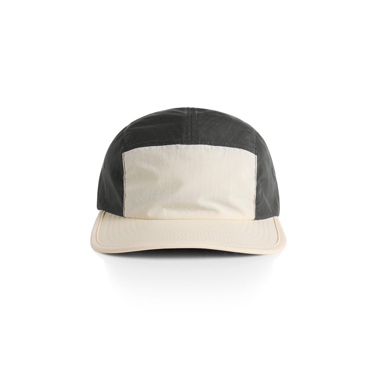 1105 finn 2-tone nylon cap ecru/coal