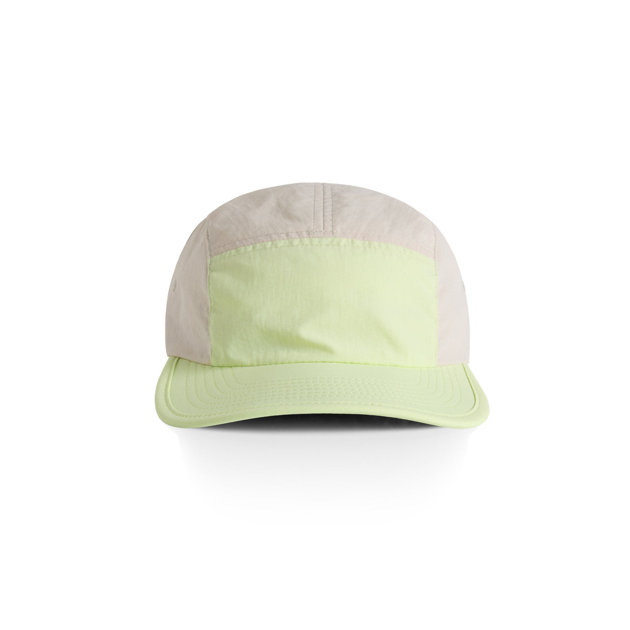 1105 finn 2-tone nylon cap lime/bone