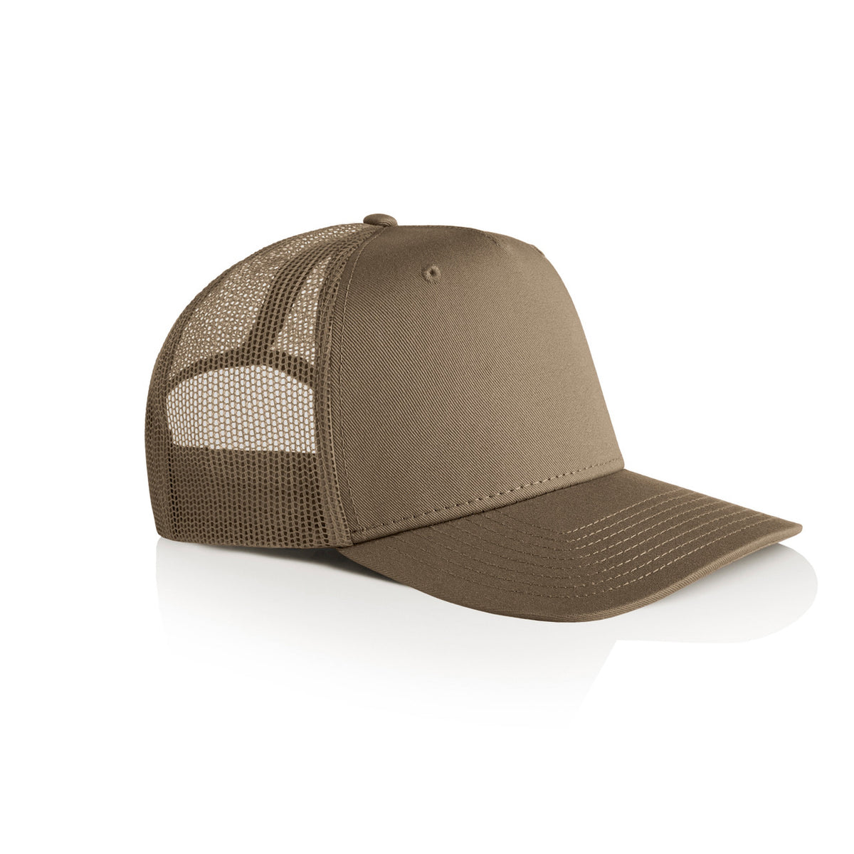 1108 stock trucker cap walnut