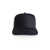 1110 stock contrast trucker navy/ecru