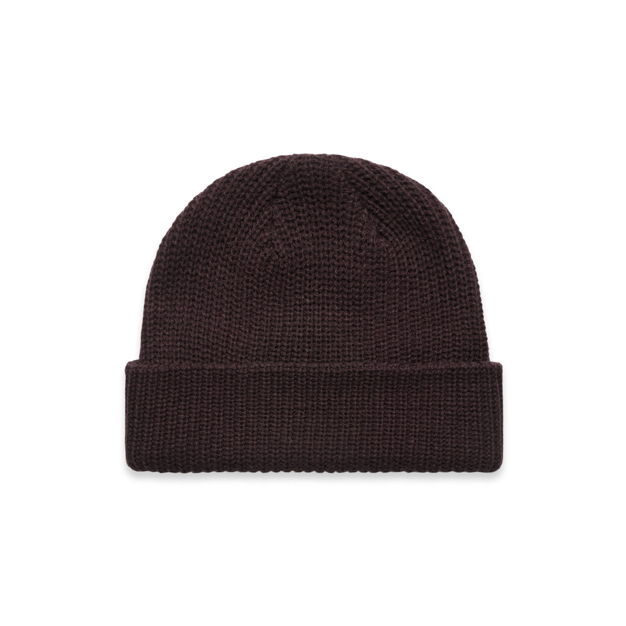 1120 cable beanie plum