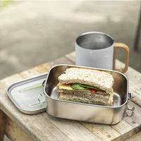 Seasons Titan Recycled Stainless Steel Lunch Box