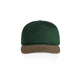 1154 class two-tone cap forest/walnut