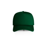 1161 frame foam trucker cap forest green