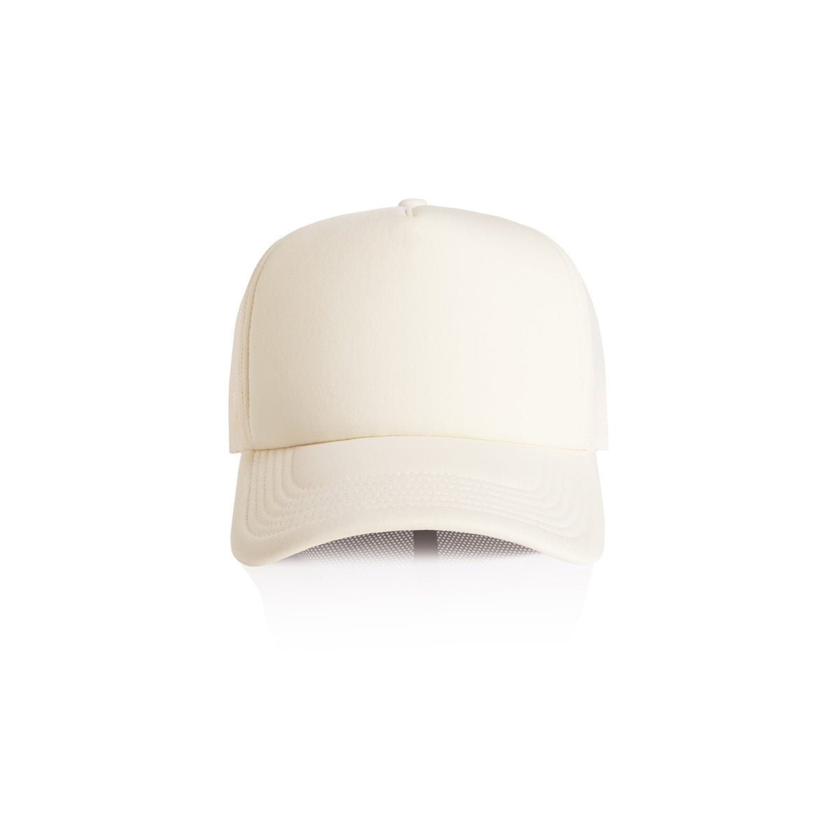 1161 frame foam trucker cap ecru