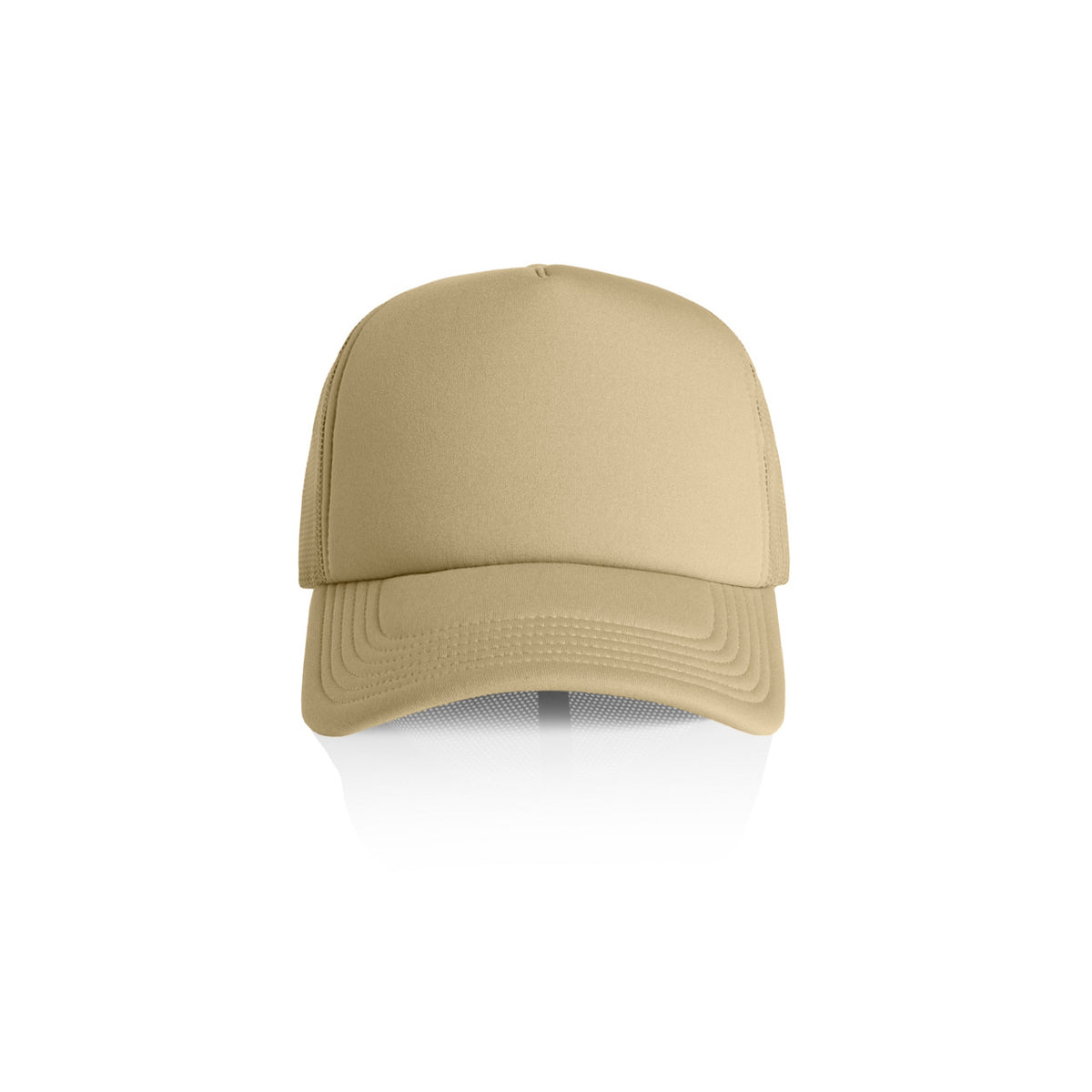 1161 frame foam trucker cap khaki