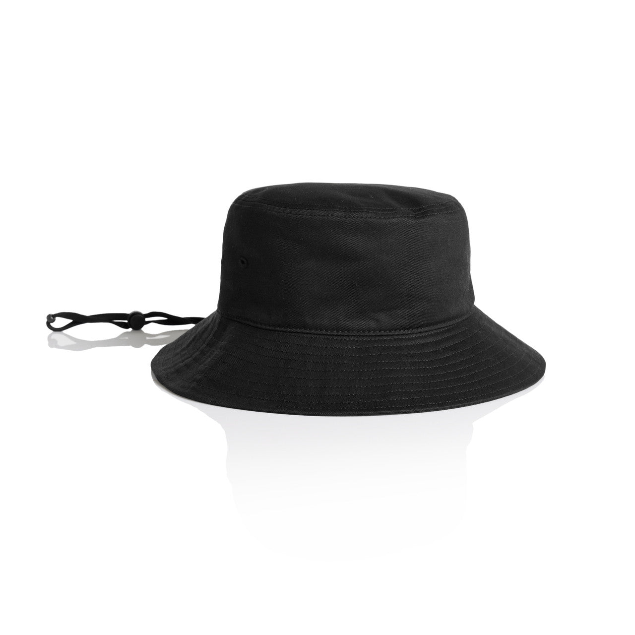 1172 wide brim bucket hat black