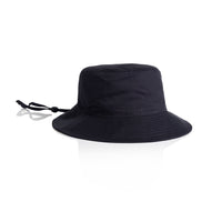1172 wide brim bucket hat navy