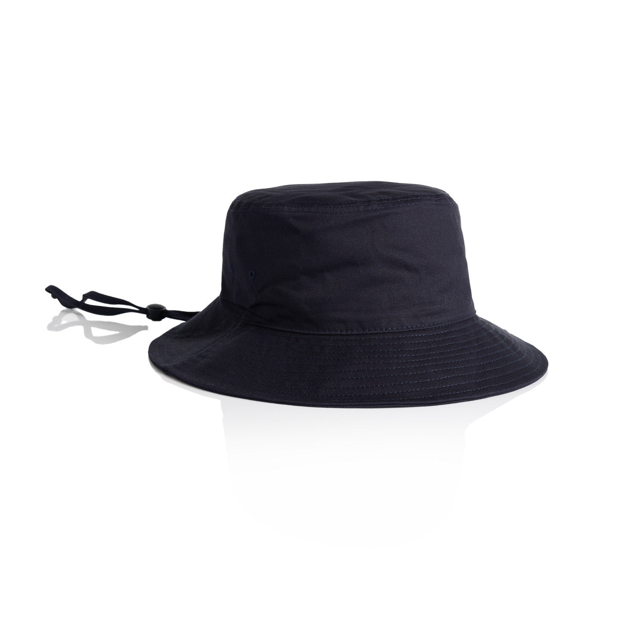1172 wide brim bucket hat navy