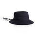 1172 wide brim bucket hat navy