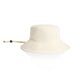 1174 nylon widebrim bucket hat ecru