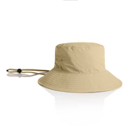1174 nylon widebrim bucket hat khaki