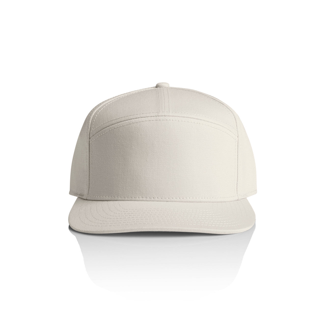 1184 stock 7-panel cap bone