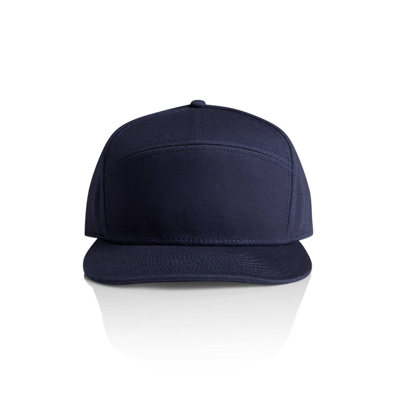 1184 stock 7-panel cap midnight blue
