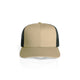 1191 mesh contrast trucker cap khaki/black