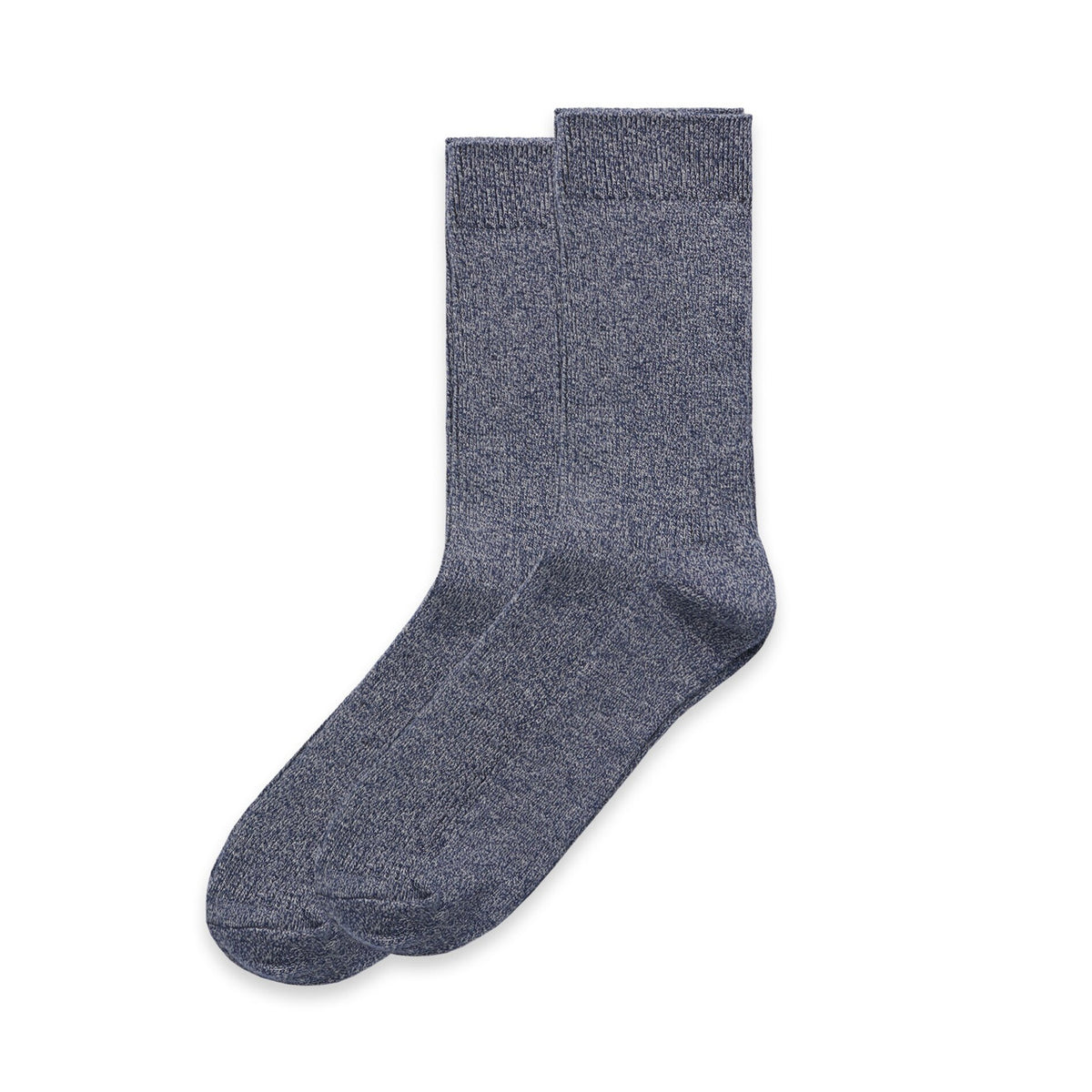 1205 marle socks (2pk) navy marle