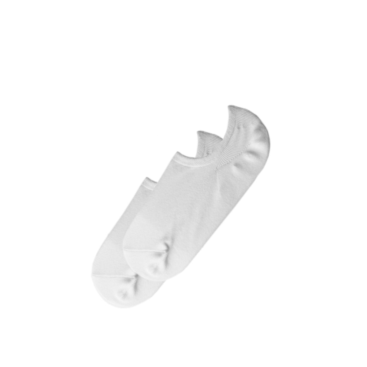 1206 invisible socks (2 pk) white