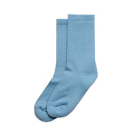 1208 relax socks (2 pk) carolina blue