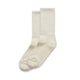 1208 relax socks (2 pk) ecru