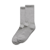 1208 relax socks (2 pk) grey marle