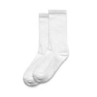 1208 relax socks (2 pk) white
