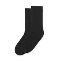 1214 knit socks (2 pk) black