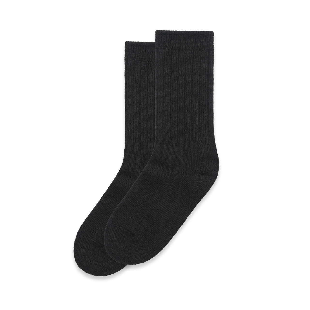 1214 knit socks (2 pk) black