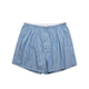 1216 boxer fine stripe shorts mid blue/natural