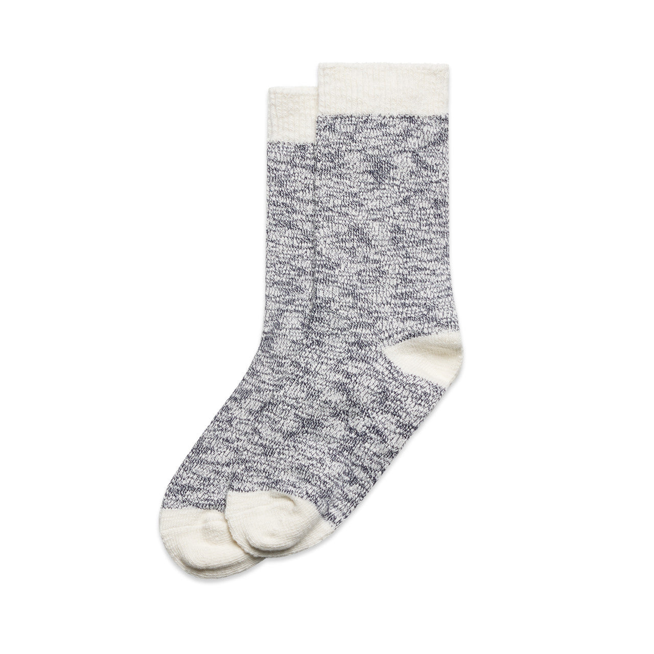 1217 slub socks (2pk) midnight/natural