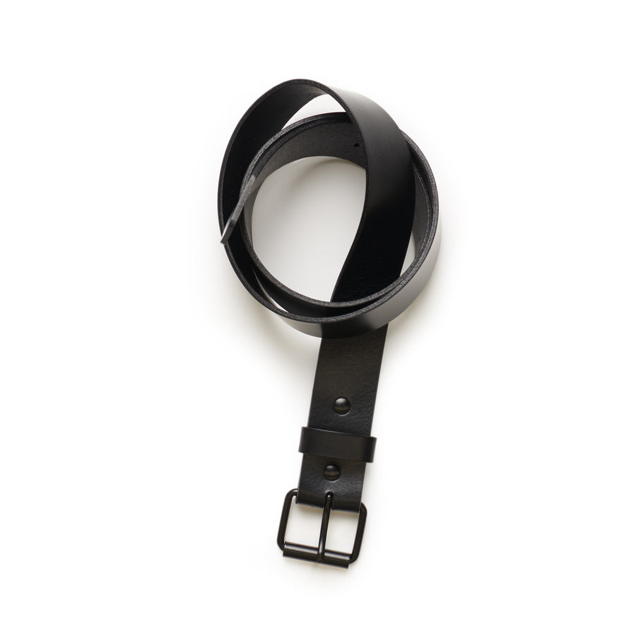 1404 leather belt black