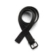 1406 cotton webbing belt black