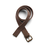 1406 cotton webbing belt walnut